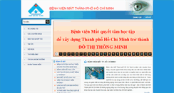 Desktop Screenshot of benhvienmat.com